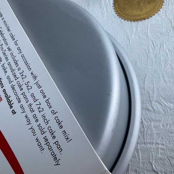 Fat Daddio’s Celebration Cake Pans Set of 3 Pans Pro Series - Picture 8 of 8